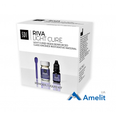 Склоіономерний полімер Riva Light Cure, колір А2 (SDI Limited), набір 15 г + 7.2 мл